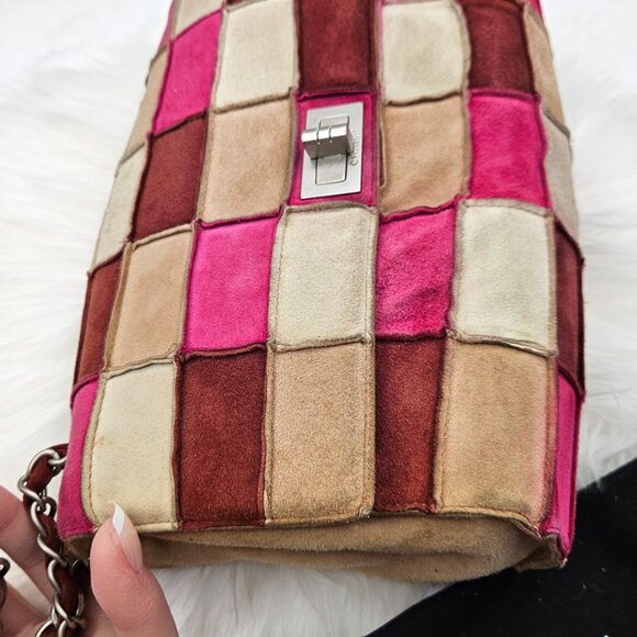 Chanel Suede Patchwork Reissue Shoulder Bag - Picture 6 of 17